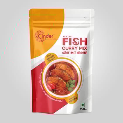 CINDER KERALA FISH CURRY MIX 50G - ALL IN ONE