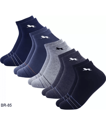 VAMEAR EXCLUSIVE Pack of 5 Men's Cotton Ankle Length Socks ( Multicolor )