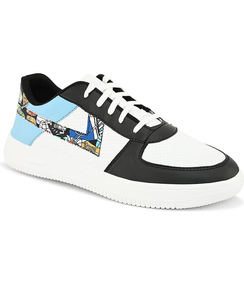 John Karsun White Men's Sneakers