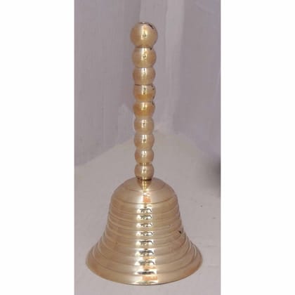 Brass Bell Polish Medium, Height : 4.5 Inch (ZMAS287 D)