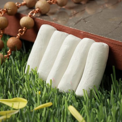 Giri Srichurnam - 5 Pcs | Thiruman | Namakatti | Holy Stick for Tilak White Color Giri Srichurnam - 5 Pcs | Thiruman | Namakatti | Holy Stick for Tilak White Color