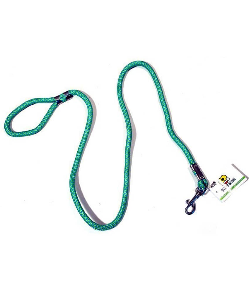 Tame Love Dog Rope Leash for medium and large Sized breed with Strong cast Hook with spring  (22MM) color may vary