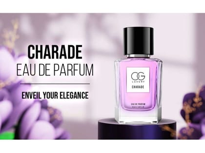 OG BEAUTY LUXURY Charade Eau De Parfum, Elegant Fragrance for Women with Pear, Clementine & Pink Pepper, Enriched with Jasmine, Peony & Cedar, Long-Lasting Perfume for Every Occasion - 50ml 