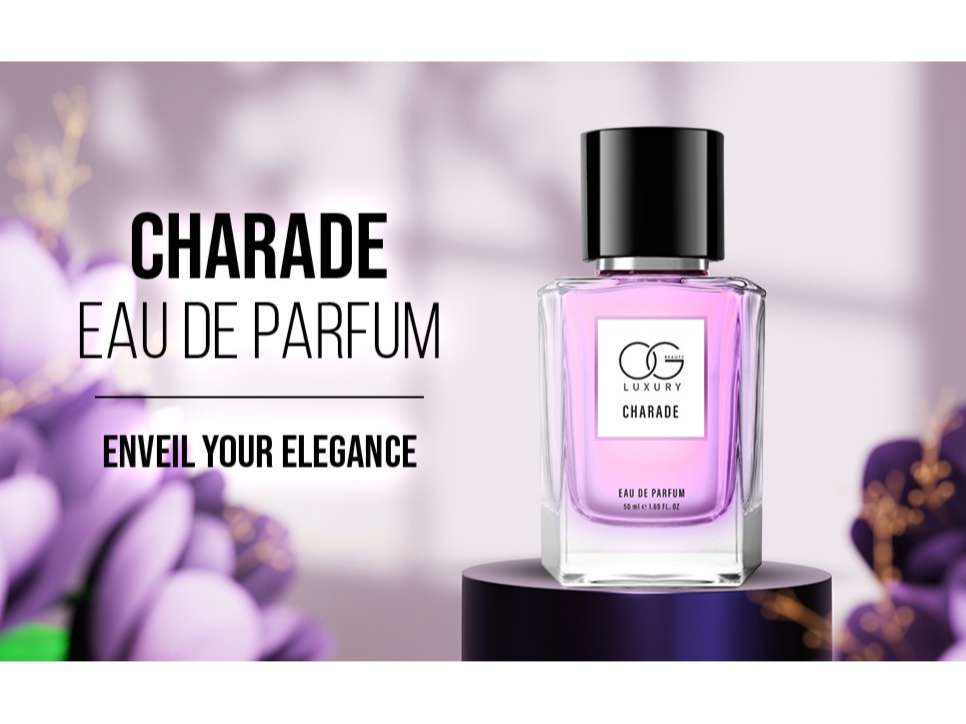 OG BEAUTY LUXURY Charade Eau De Parfum, Elegant Fragrance for Women with Pear, Clementine & Pink Pepper, Enriched with Jasmine, Peony & Cedar, Long-Lasting Perfume for Every Occasion - 50ml