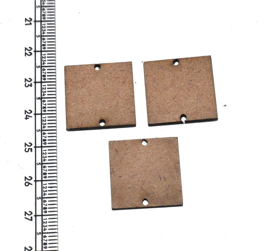 MDF Base use for jewellery making. (30 MM), WERR-016-1 Packet of 100 Pieces / 30 MM