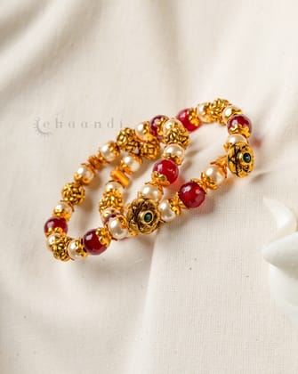 Gold Polish Silver Bangle CHB1142 (Single)
