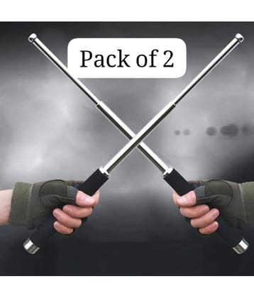 QMKT Best Quality Defense Rod (Pack of 2) Safety Safety Rod ( Pack of2 )