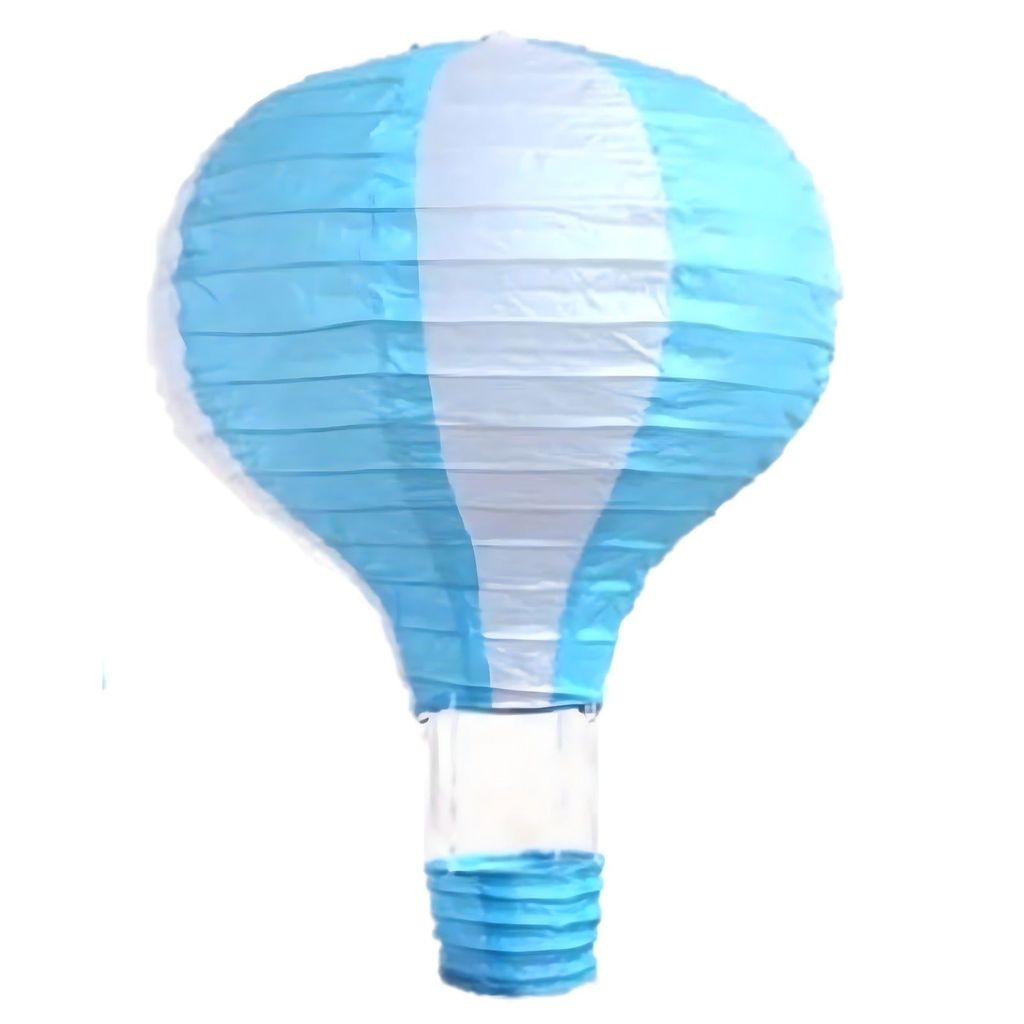 Hot Air Balloons Lanterns Blue - Party and Festive Needs | Buy online on ZillyBuy