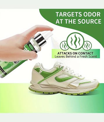 Newsio Fresh Foot Spray Long-Lasting Odor Mint Scented Foot Odour Deodorizer Spray 100 mL