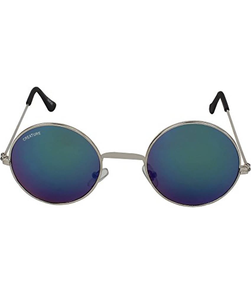 Creature - Blue Round Sunglasses Pack of 1