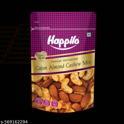 Happilo Premium International Cajun Almond & Cashew Mix 160g
