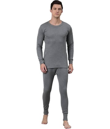 Paryag Pack of 1 Woollen Thermal Sets For Men's ( Black )