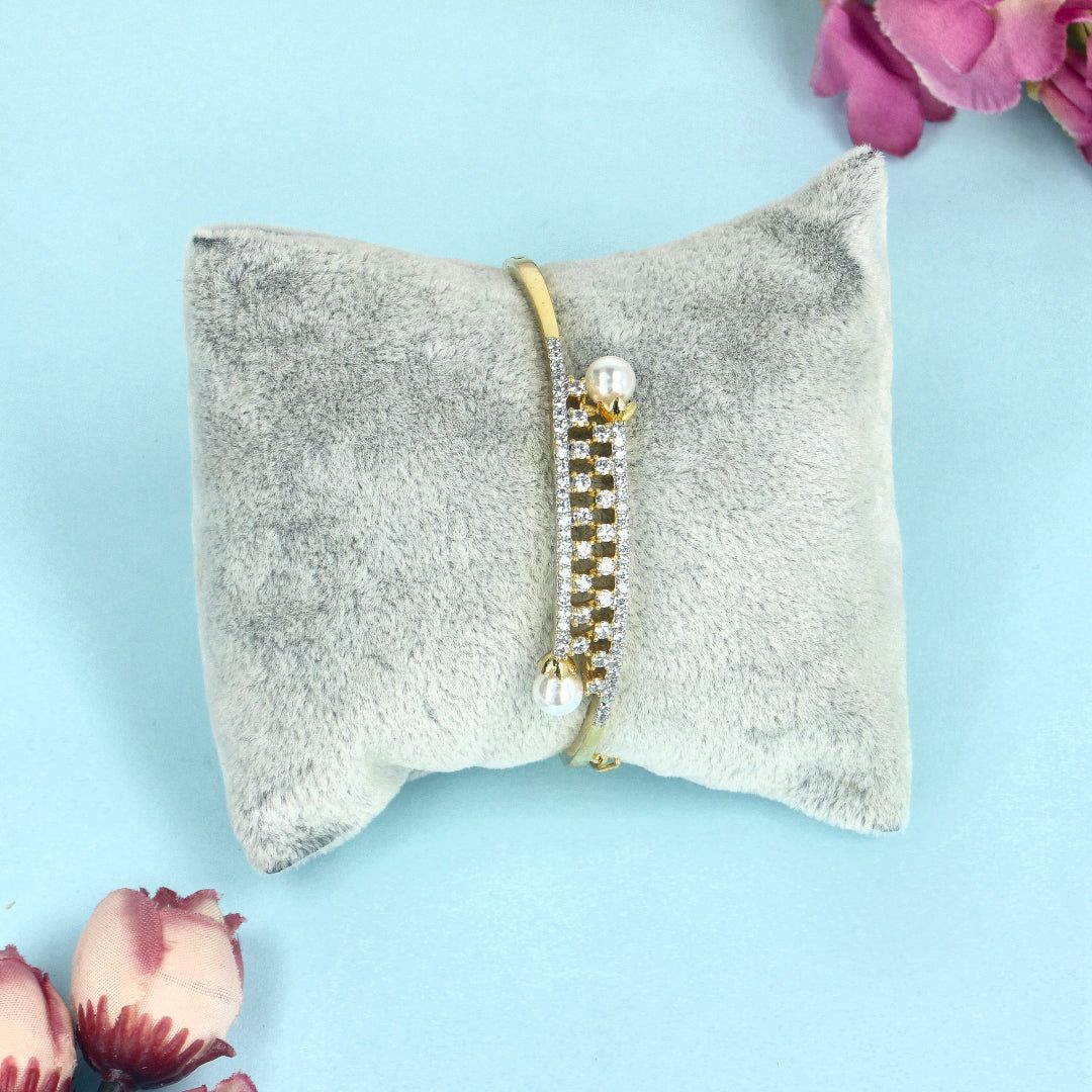 Claverin Fresh Princess Diamond Bracelet in White Gold - SIA445084