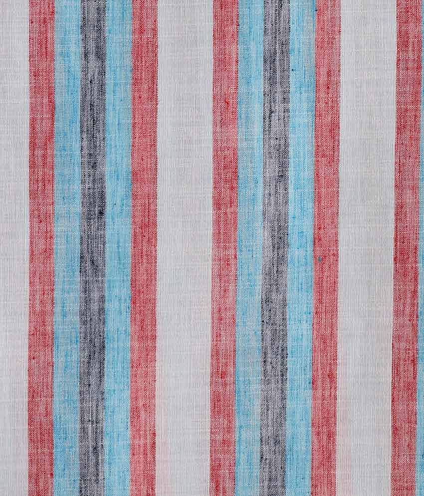 British Terminal Multi Linen Blended Unstitched Shirt pc