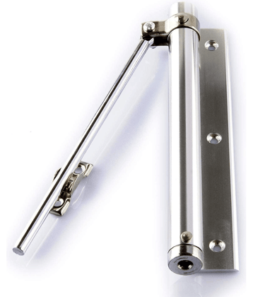 SKYVILLA  Heavy Duty Automatic Door Closer Hinge – Adjustable Spring Tension, Built-in Lock, No Drill Design – Perfect for Indoor & Outdoor Doors, Offices, Apartments, Bathrooms & Entryways