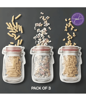 purple dust - Airtight Fridge Pouches (Pack of 3)