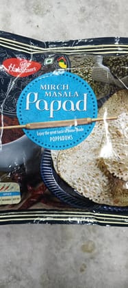 Haldiram mirch masala papad