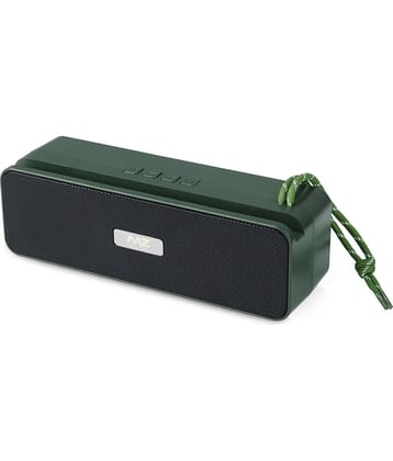 MZ M204 10 W Bluetooth Speaker Bluetooth V 5.0 with SD card Slot Playback Time 6 hrs Green