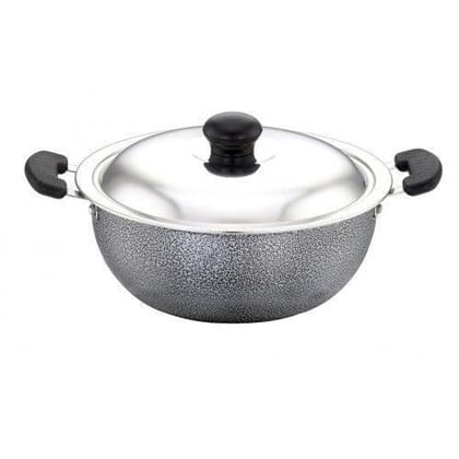 NS Deep kadai with SS Lid- 2 Ltr NS Deep kadai with SS Lid- 2 Ltr