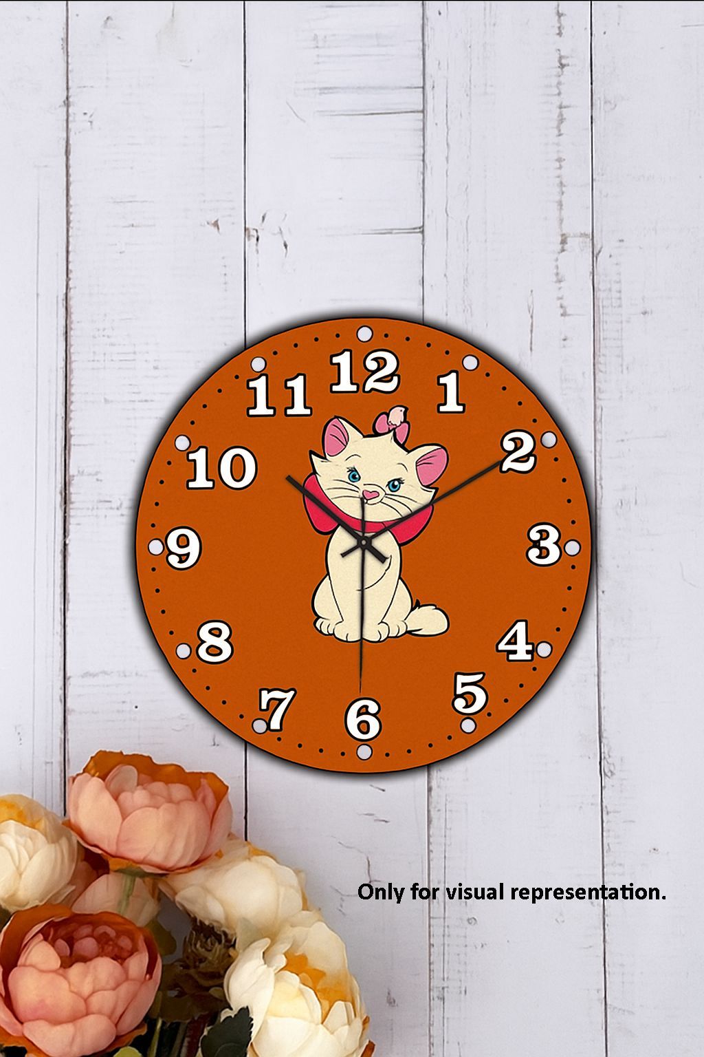 Dbeautify's DIY Cat Wall Clock for Kids