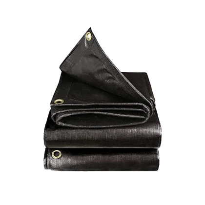 Agribegri Black HDPE Tarpaulin  250 GSM18 FT x 24 FT  Pack of 3 - 31500 gm