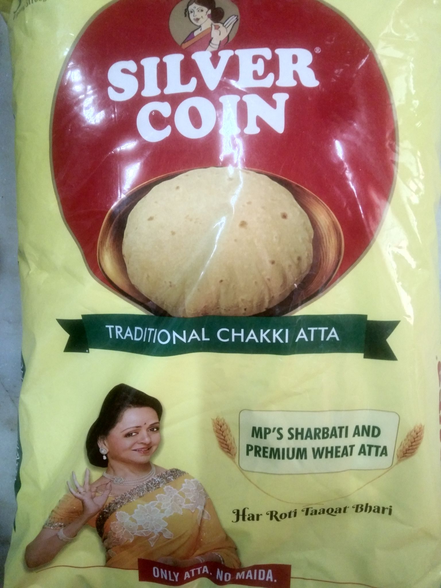 Silver coin atta 5kg