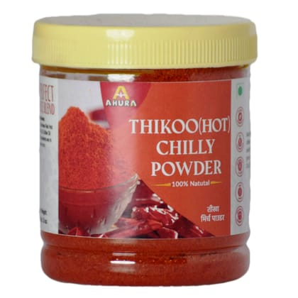 Thikoo (Hot) Chilli Powder-100 gm - Jar - Rs 65