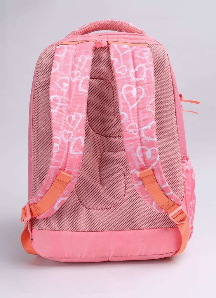 PB Pearlbags Polyester Water Resistant Casual Backpack With Laptop Sleeve For School,college & Office For Boys and Girls,Men & Women