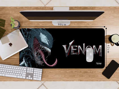 "Venom- Marvel Comic" Gaming Mousepad – Elevate Your Gaming Experience-Extra Large (42CM x 90CM)