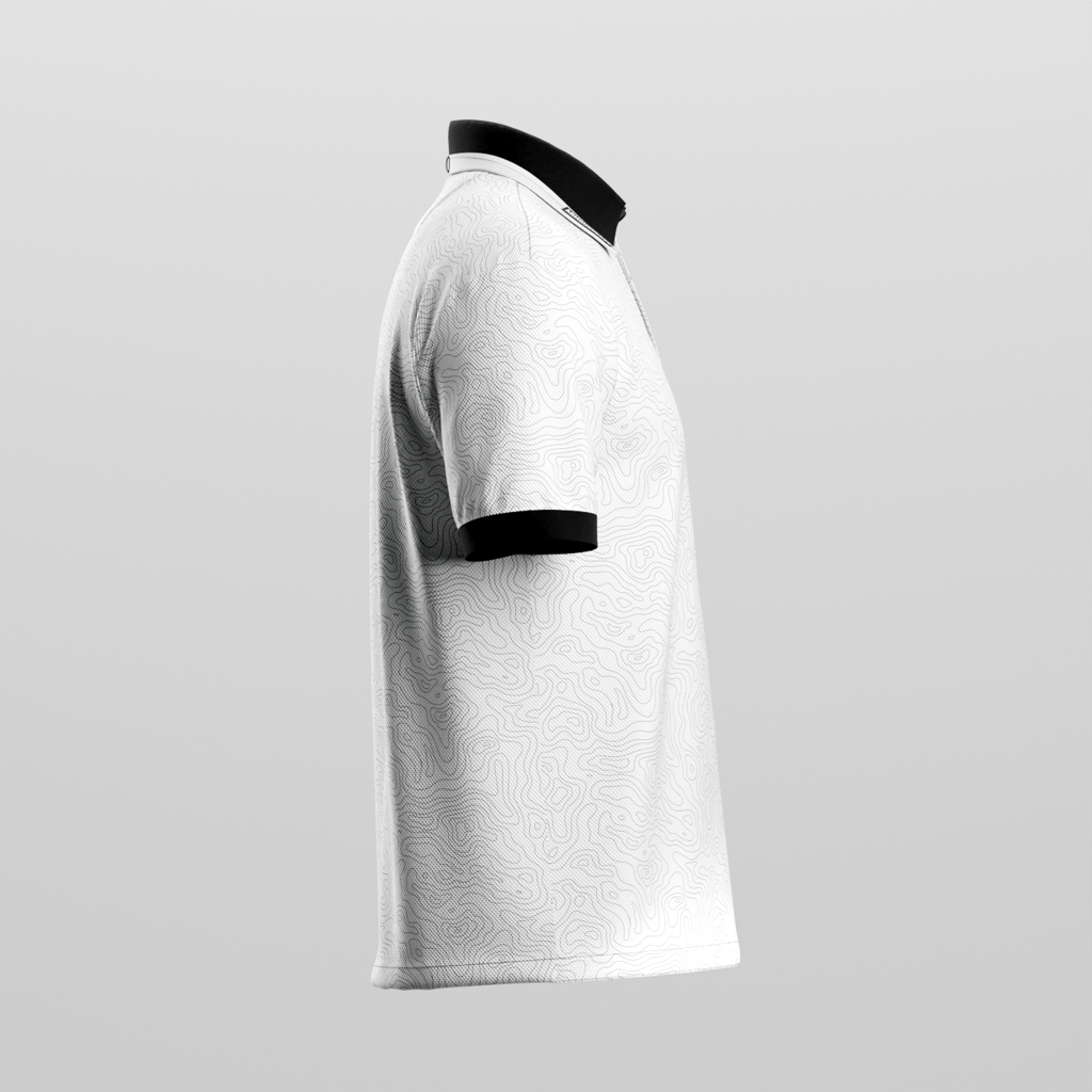 AH White Adventure Classic Polo