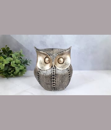 Afterstitch Antique owl idol big statue for home office table décor showpiece