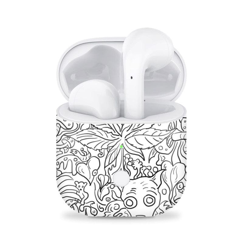 Doodle Floral Skin for Realme Buds TWS