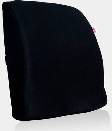 Dr. Ortho Orthopaedic Back Support (Memory Foam) - Black Back Support ( Pack of 1 )