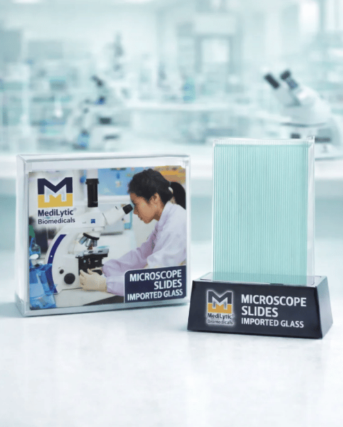 MediLytic Imported Glass Slides [Pack 2 boxes]