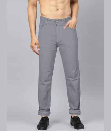 JB JUST BLACK Regular Fit Cuffed Hem Men's Jeans - Grey ( Pack of 1 )