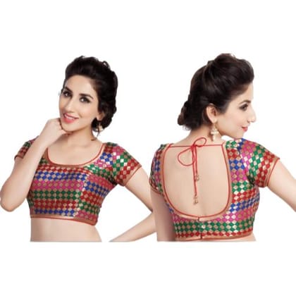 Blouse With Aster Stitching (Size-32)