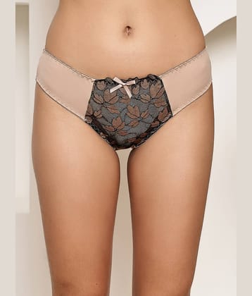 PrettyCat Polyester Bikini ( Beige , Pack of 1 )