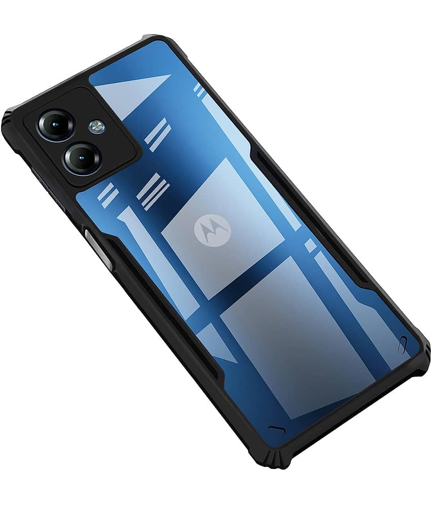 VAKIBO Plain Cases Compatible For Rubber Moto G14 ( Pack of 1 )