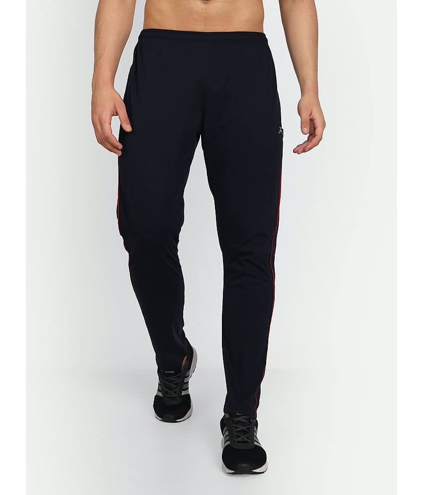 Zeffit - Blue Cotton Blend Men's Trackpants ( Pack of 1 )