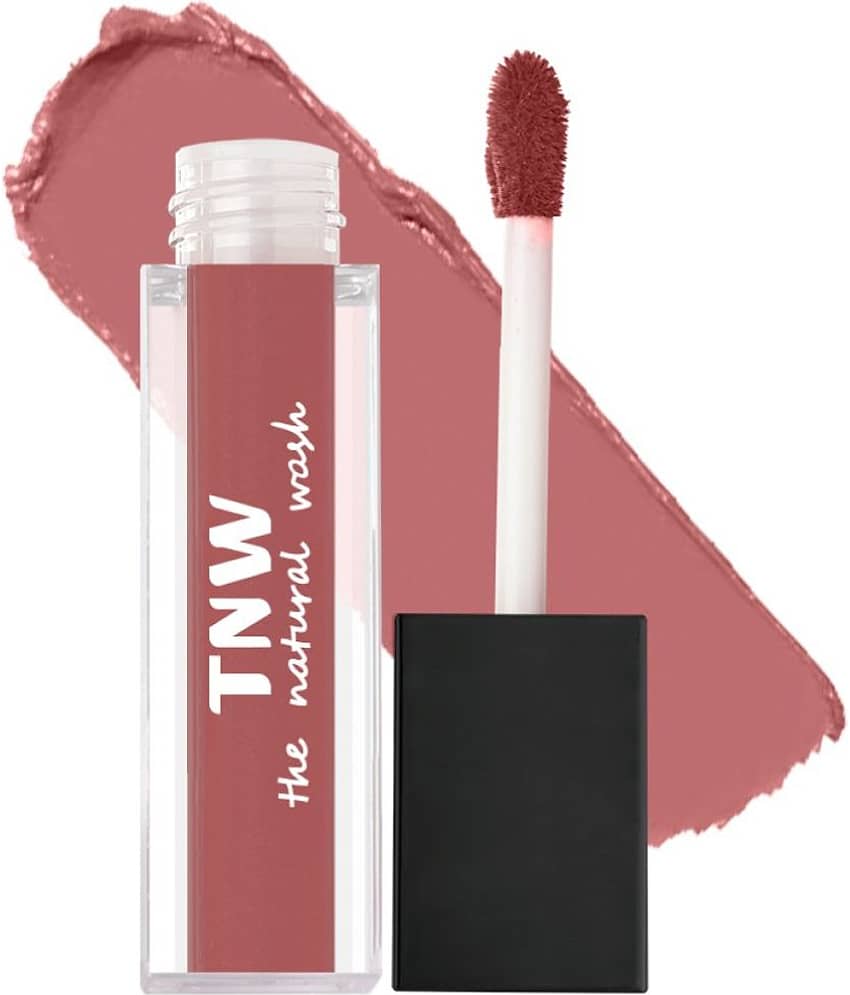 TNW - The Natural Wash Matte Velvet Longtay Liquid Lipstick Mini(07) Berry Much, 1.2Ml