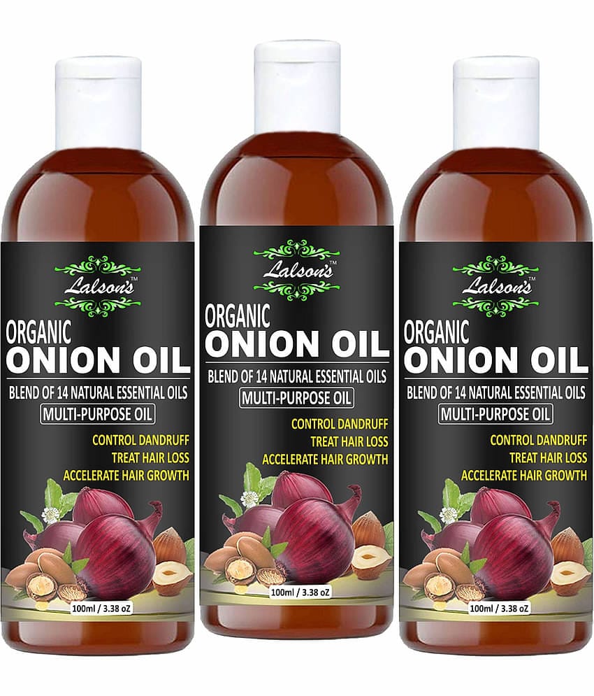 Lalson's - Anti Hair Fall Onion Oil 100 ml ( Pack of 3 )