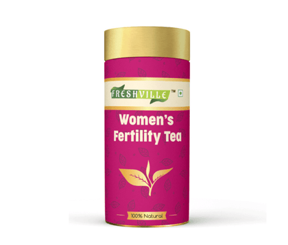 Freshville Women Fertility Tea 1 Month Pack Supports Hormonal Balance and Fertility 100gram