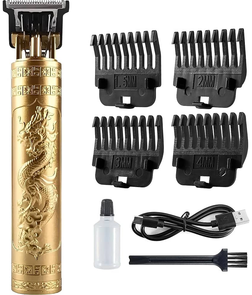 CHARKEE Light Weight Trimmer Gold Cordless Multigrooming Kit With 45 minutes Runtime
