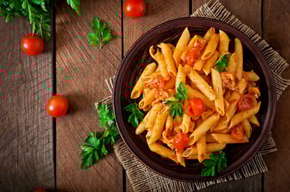 Non veg penne arrabiata