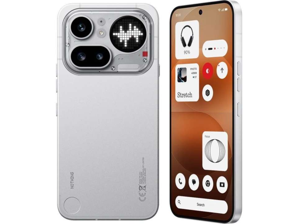 Nothing 4A Pro Smartphone, 8GB RAM, 256GB Storage - White