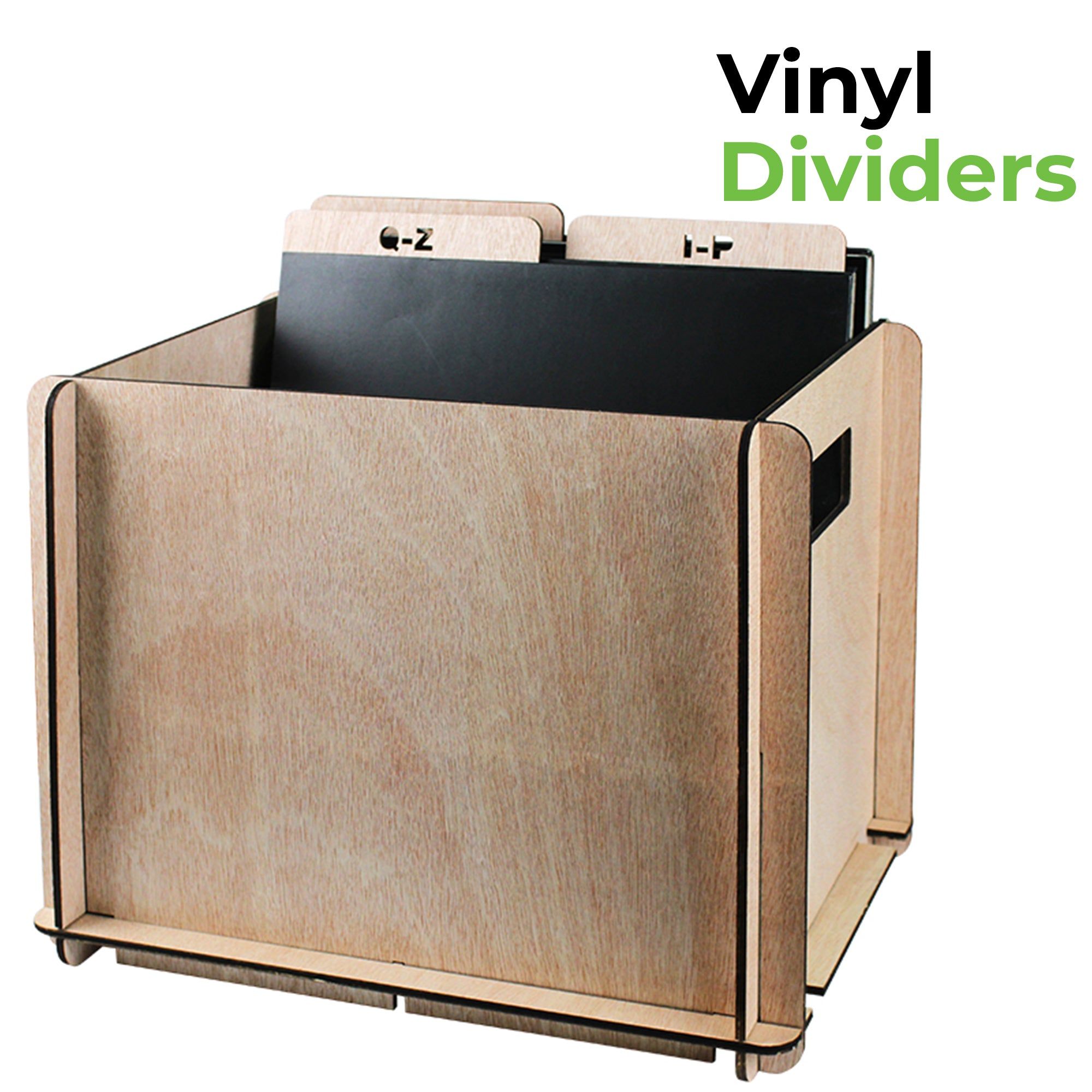 Vinyl Dividers Wooden with alphabetical markings ( 5 pcs) GK1255