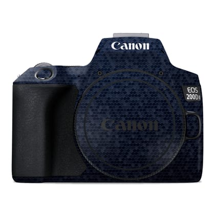 Blue HoneyComb Camera Skin - Premium Texture