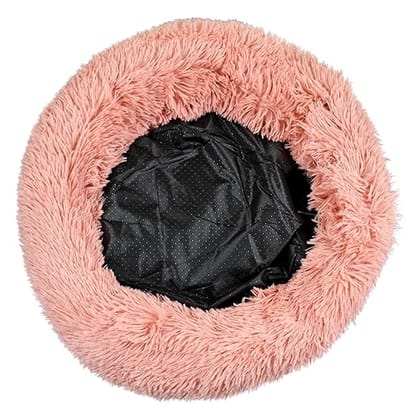 BlingPets Cat Beds for Indoor Cats,Plush Pet Bed,Cat Sleeping Bed, Dog Bed,Snooze Sleeping Cozy Kitty Teddy Kennel,for Small Medium Large Pets (60cm, Gradient Pink) (Gradient Pink, M)