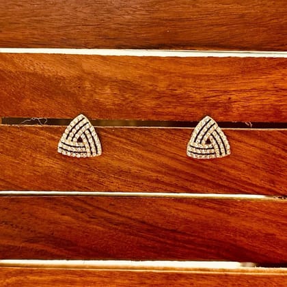 Triangle Shape Studs - Anti Tarnish