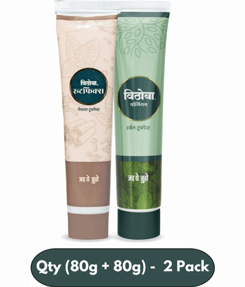 Vithoba Total Health Toothpaste Pack of 2